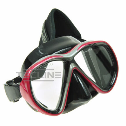 Tecline Tiara Mask With Neoprene Strap - red